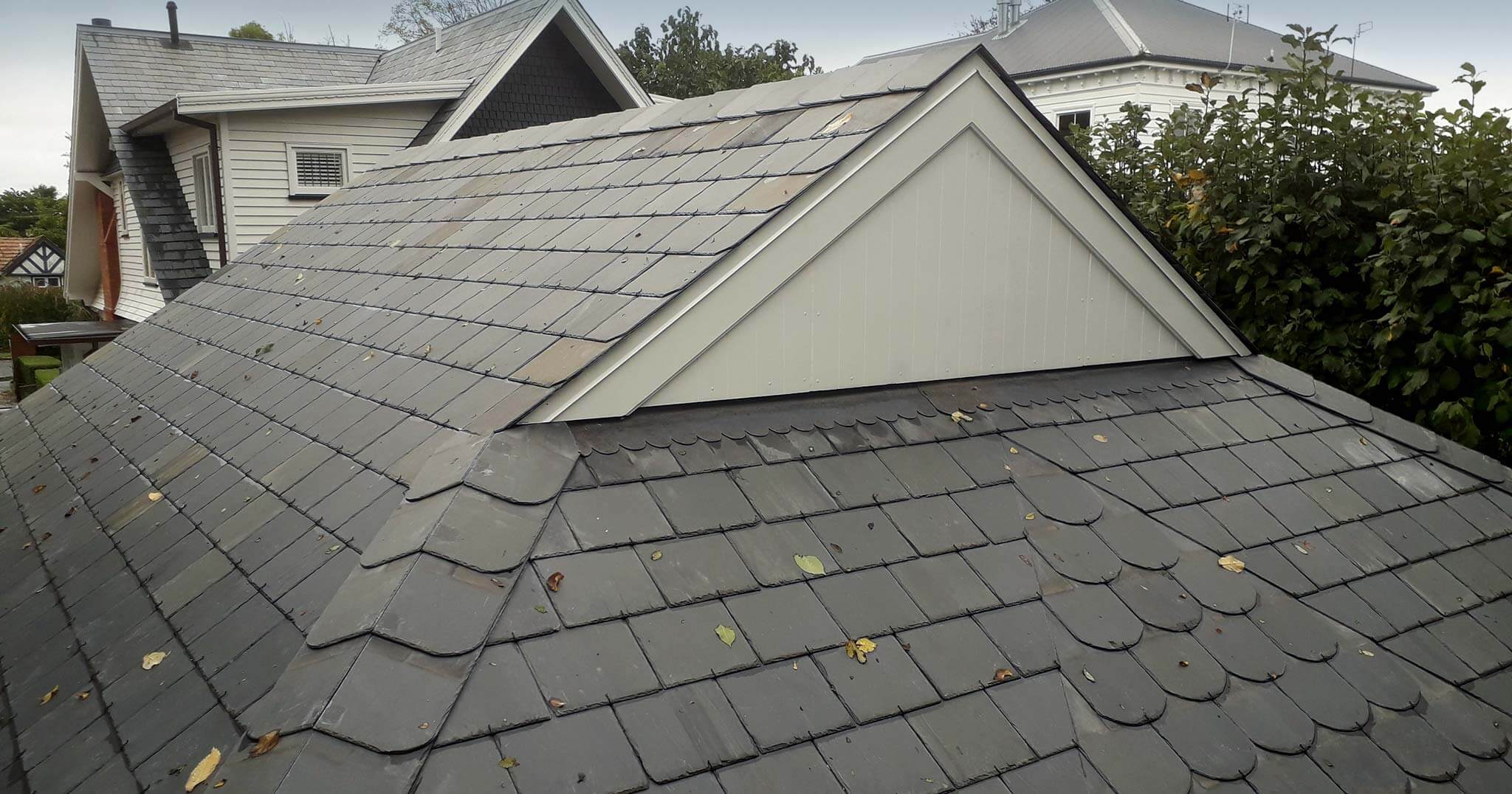 Welsh Slate Roof Tile Installation Holcroft Roofing Christchurch